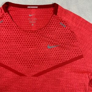 Nike Running Dri-FIT ADV Shirt Mens XL Red Short Sleeve Performance DM4753-623